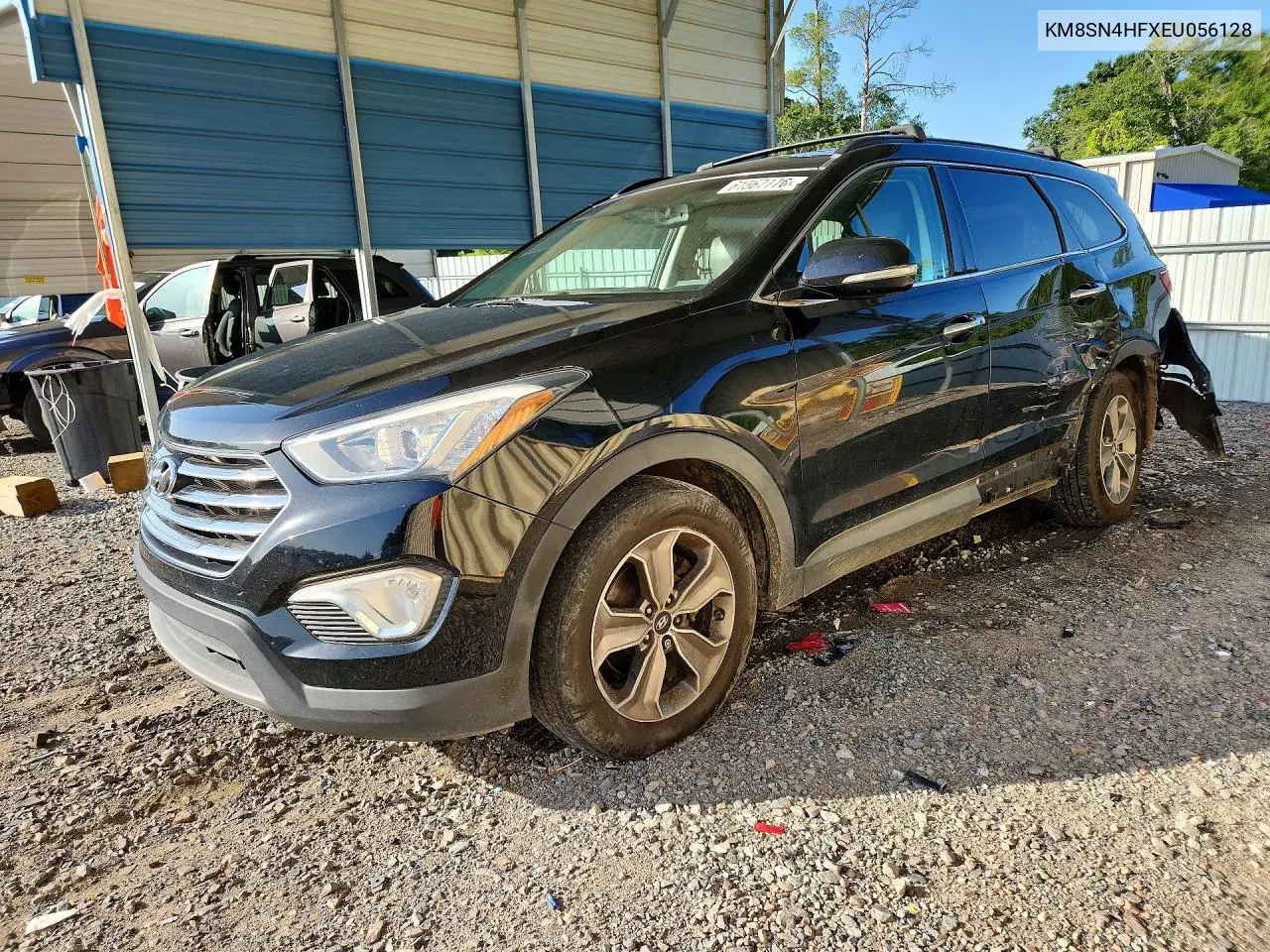 2014 Hyundai Santa Fe Gls VIN: KM8SN4HFXEU056128 Lot: 61567776