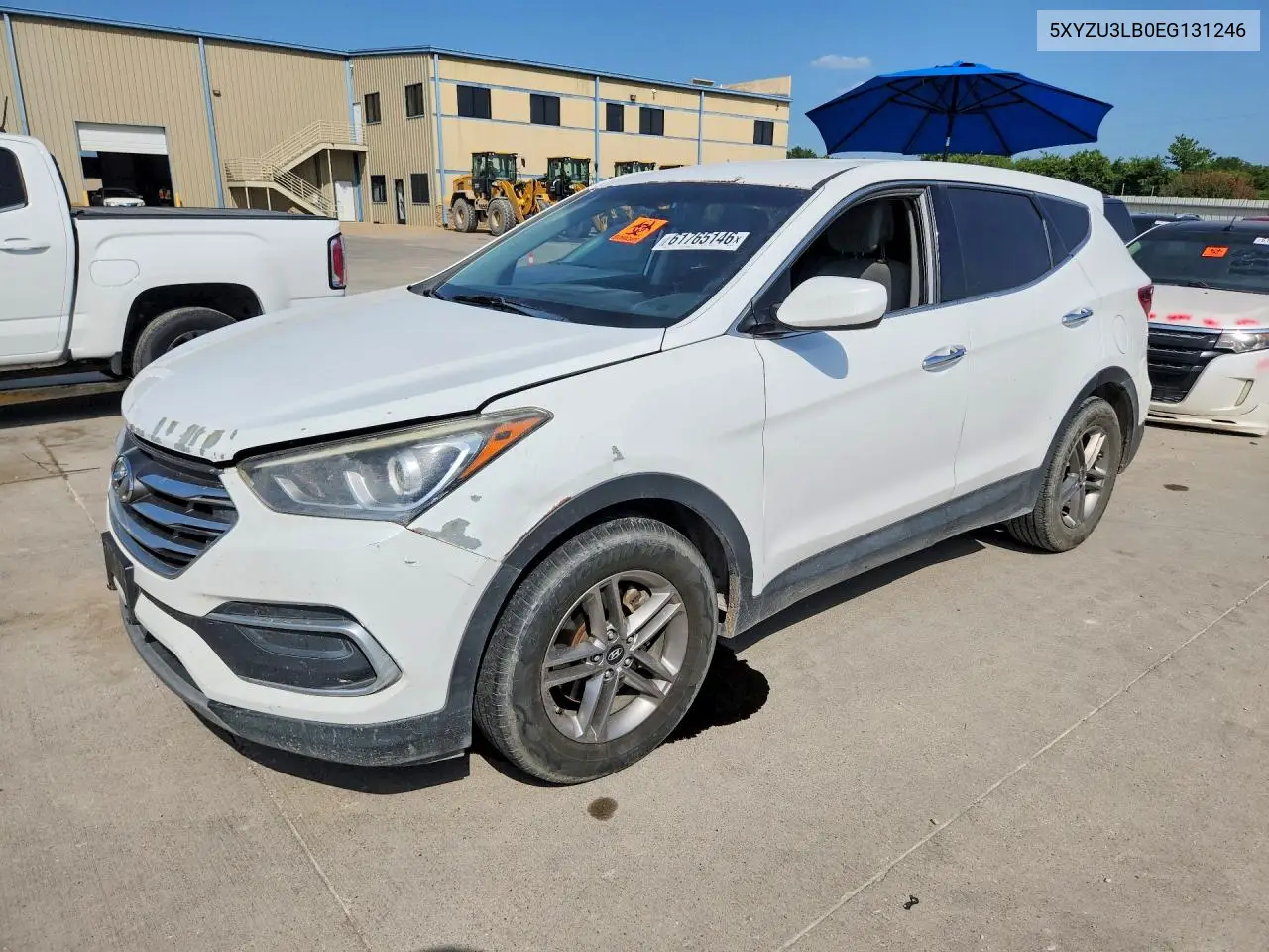 2014 Hyundai Santa Fe Sport 2.4L VIN: 5XYZU3LB0EG131246 Lot: 61765146