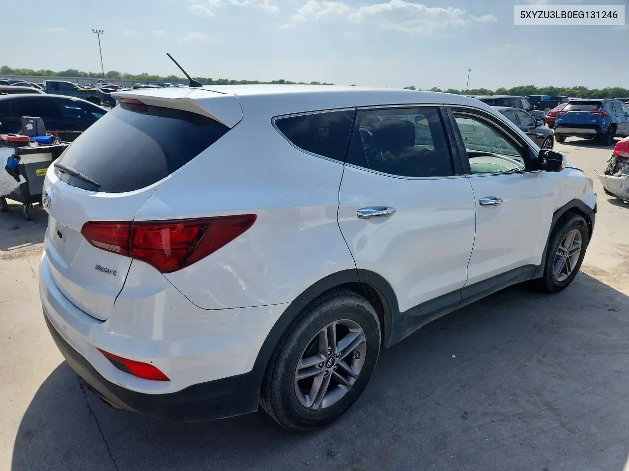 2014 Hyundai Santa Fe Sport 2.4L VIN: 5XYZU3LB0EG131246 Lot: 61765146