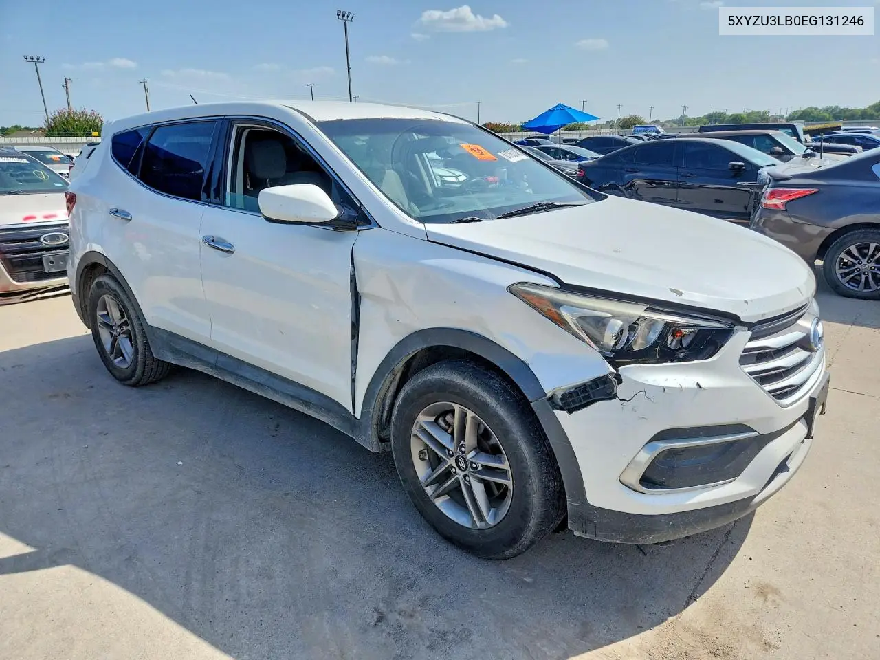2014 Hyundai Santa Fe Sport 2.4L VIN: 5XYZU3LB0EG131246 Lot: 61765146