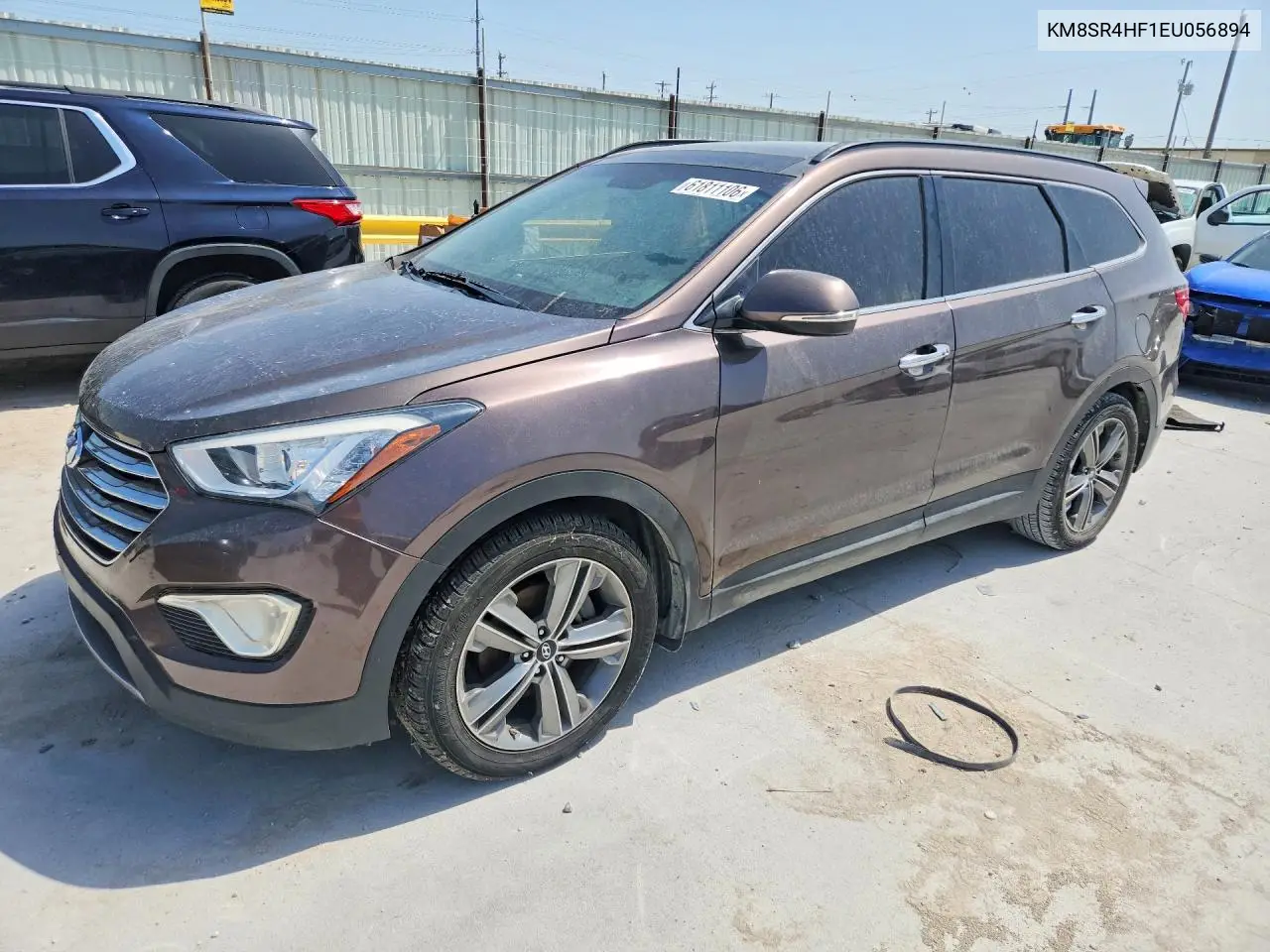 2014 Hyundai Santa Fe Limited VIN: KM8SR4HF1EU056894 Lot: 61811106