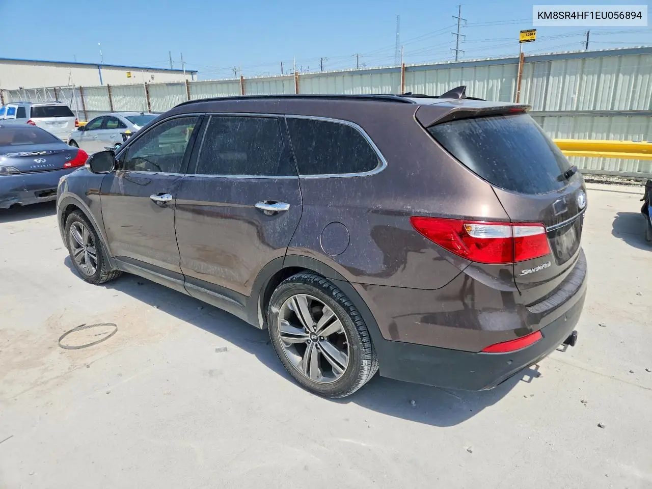 2014 Hyundai Santa Fe Limited VIN: KM8SR4HF1EU056894 Lot: 61811106