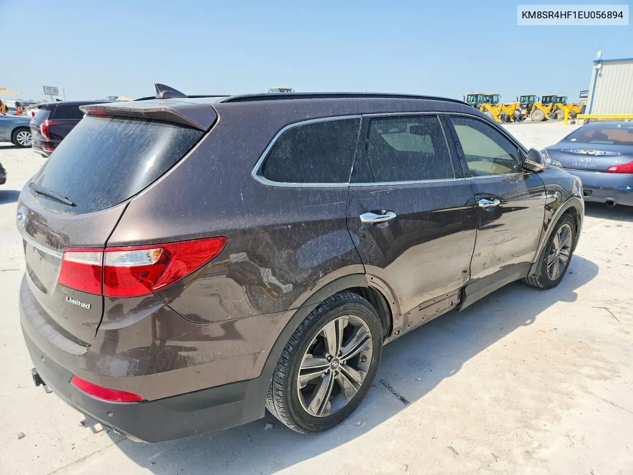 2014 Hyundai Santa Fe Limited VIN: KM8SR4HF1EU056894 Lot: 61811106