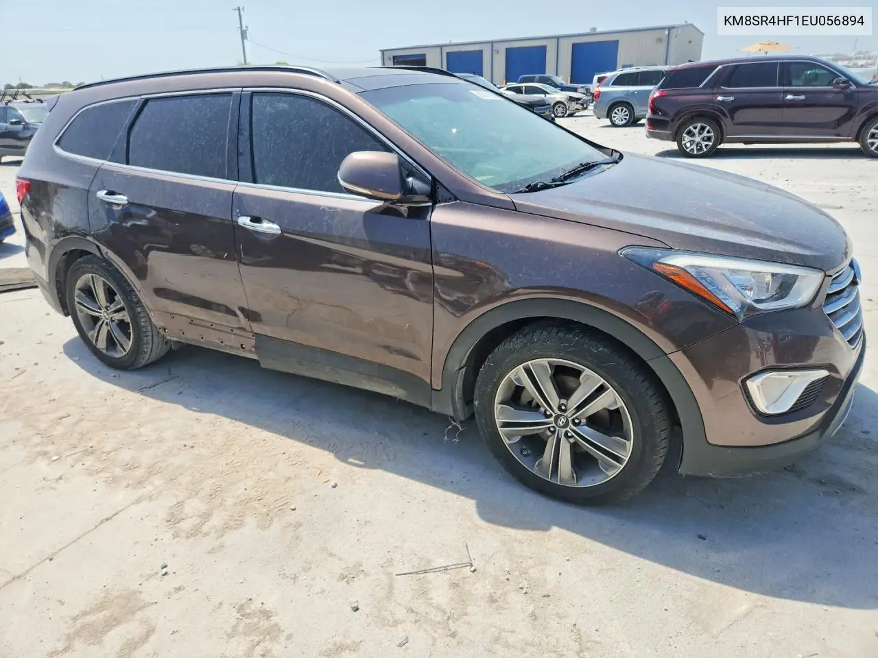 2014 Hyundai Santa Fe Limited VIN: KM8SR4HF1EU056894 Lot: 61811106