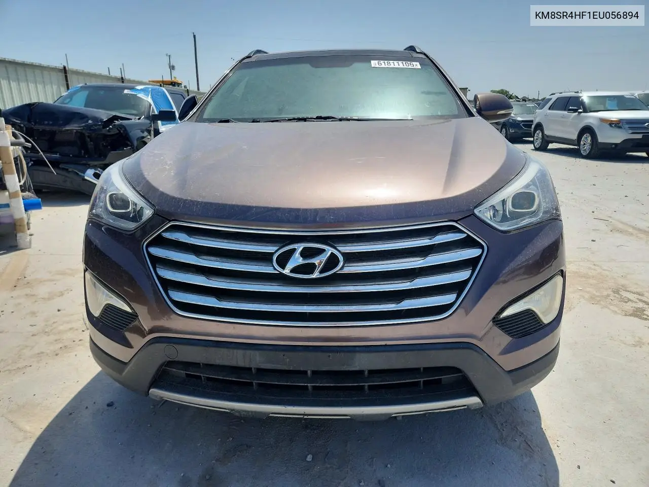 2014 Hyundai Santa Fe Limited VIN: KM8SR4HF1EU056894 Lot: 61811106