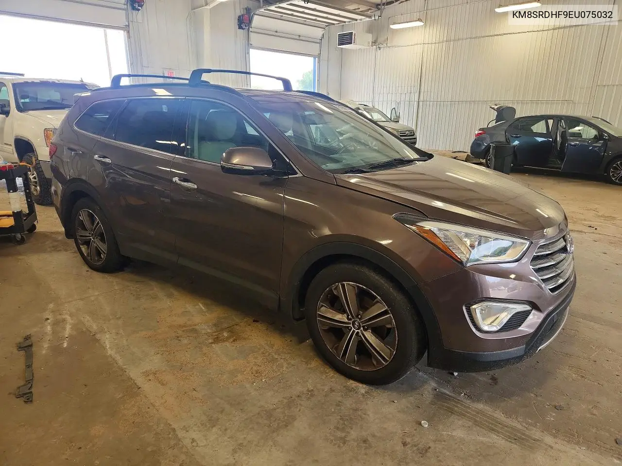 2014 Hyundai Santa Fe Gls VIN: KM8SRDHF9EU075032 Lot: 61909116