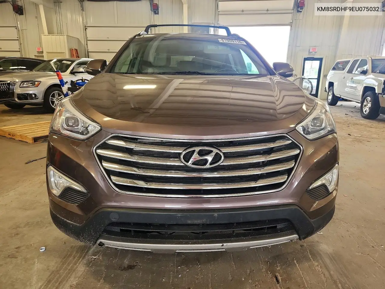 2014 Hyundai Santa Fe Gls VIN: KM8SRDHF9EU075032 Lot: 61909116