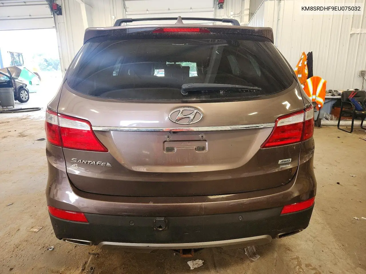 2014 Hyundai Santa Fe Gls VIN: KM8SRDHF9EU075032 Lot: 61909116