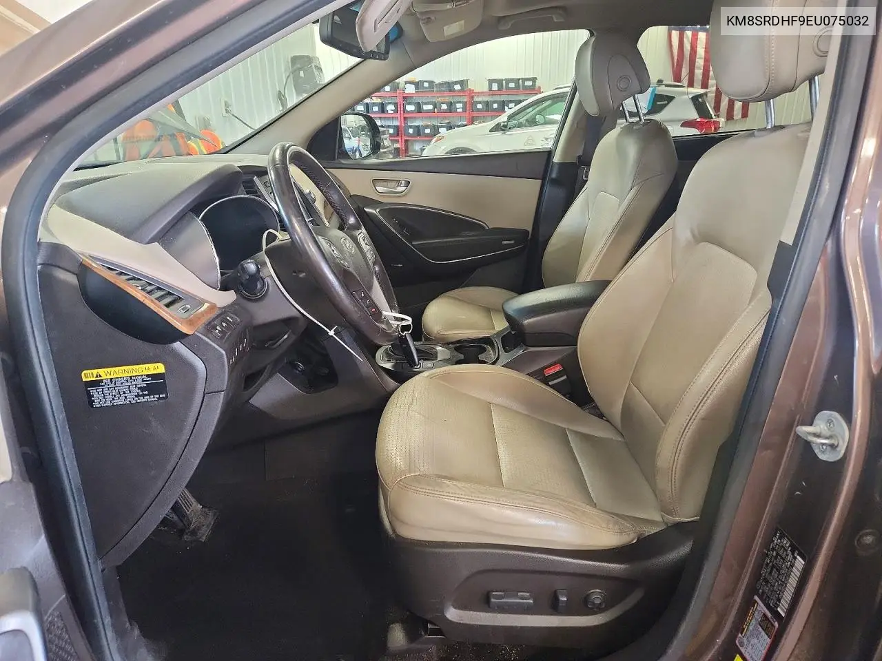 2014 Hyundai Santa Fe Gls VIN: KM8SRDHF9EU075032 Lot: 61909116