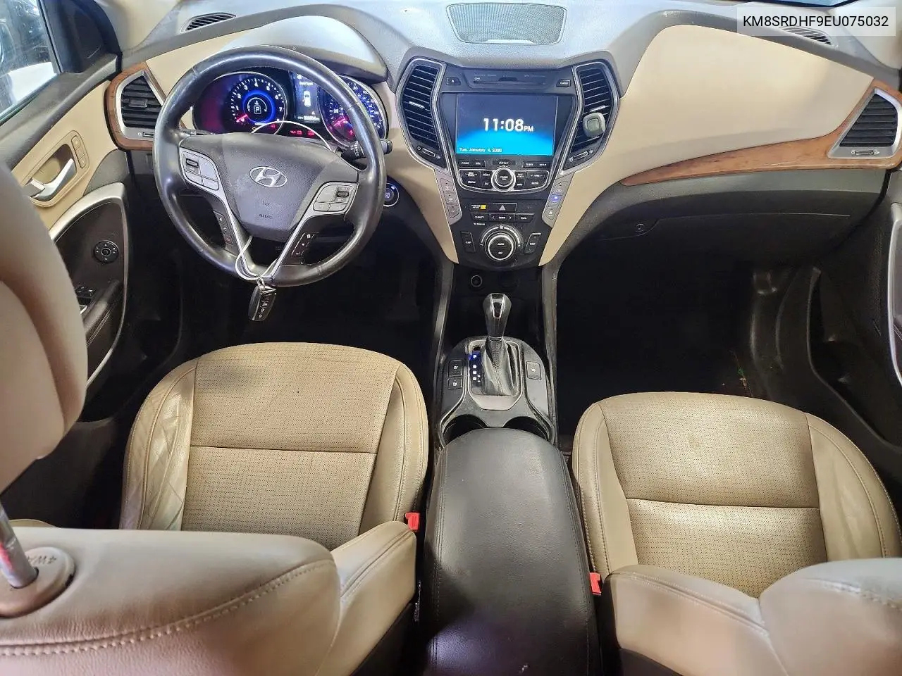 2014 Hyundai Santa Fe Gls VIN: KM8SRDHF9EU075032 Lot: 61909116