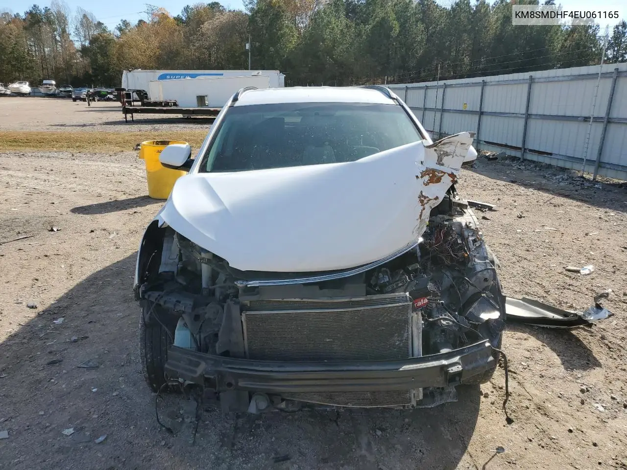 KM8SMDHF4EU061165 2014 Hyundai Santa Fe