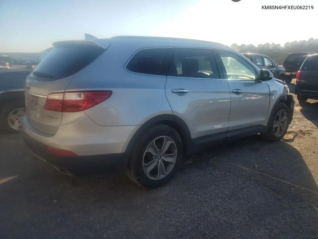 KM8SN4HFXEU062219 2014 Hyundai Santa Fe Gls