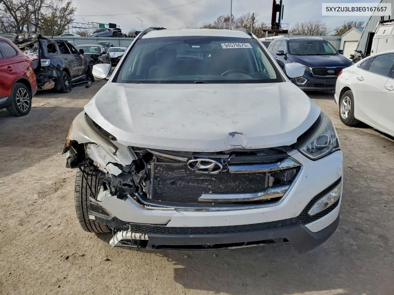 5XYZU3LB3EG167657 2014 Hyundai Santa Fe Sport 2.4L