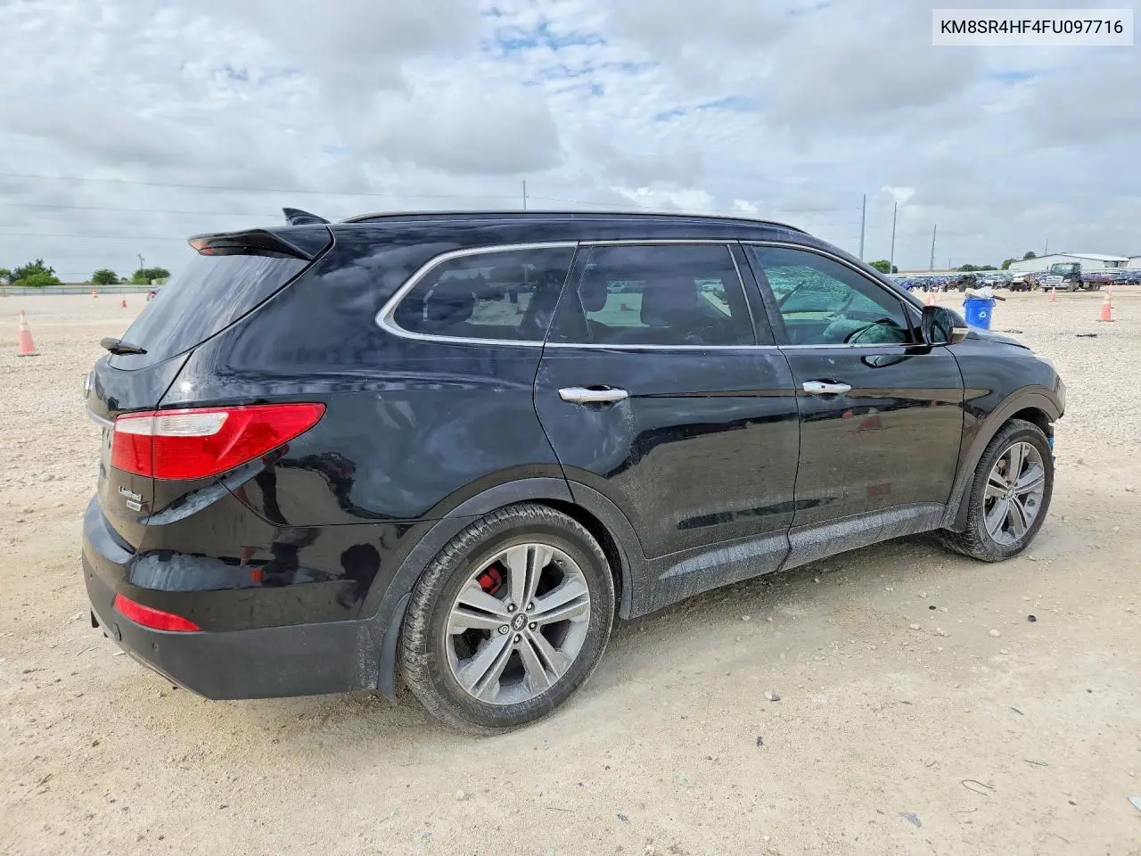 2015 Hyundai Santa Fe Limited VIN: KM8SR4HF4FU097716 Lot: 60813956