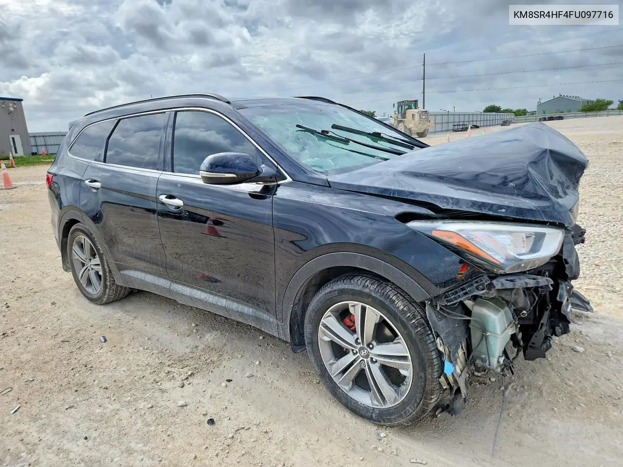 2015 Hyundai Santa Fe Limited VIN: KM8SR4HF4FU097716 Lot: 60813956