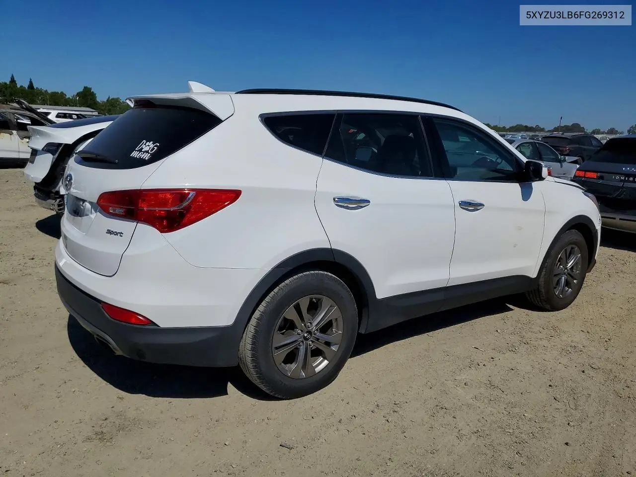2015 Hyundai Santa Fe Sport 2.4L VIN: 5XYZU3LB6FG269312 Lot: 60818016