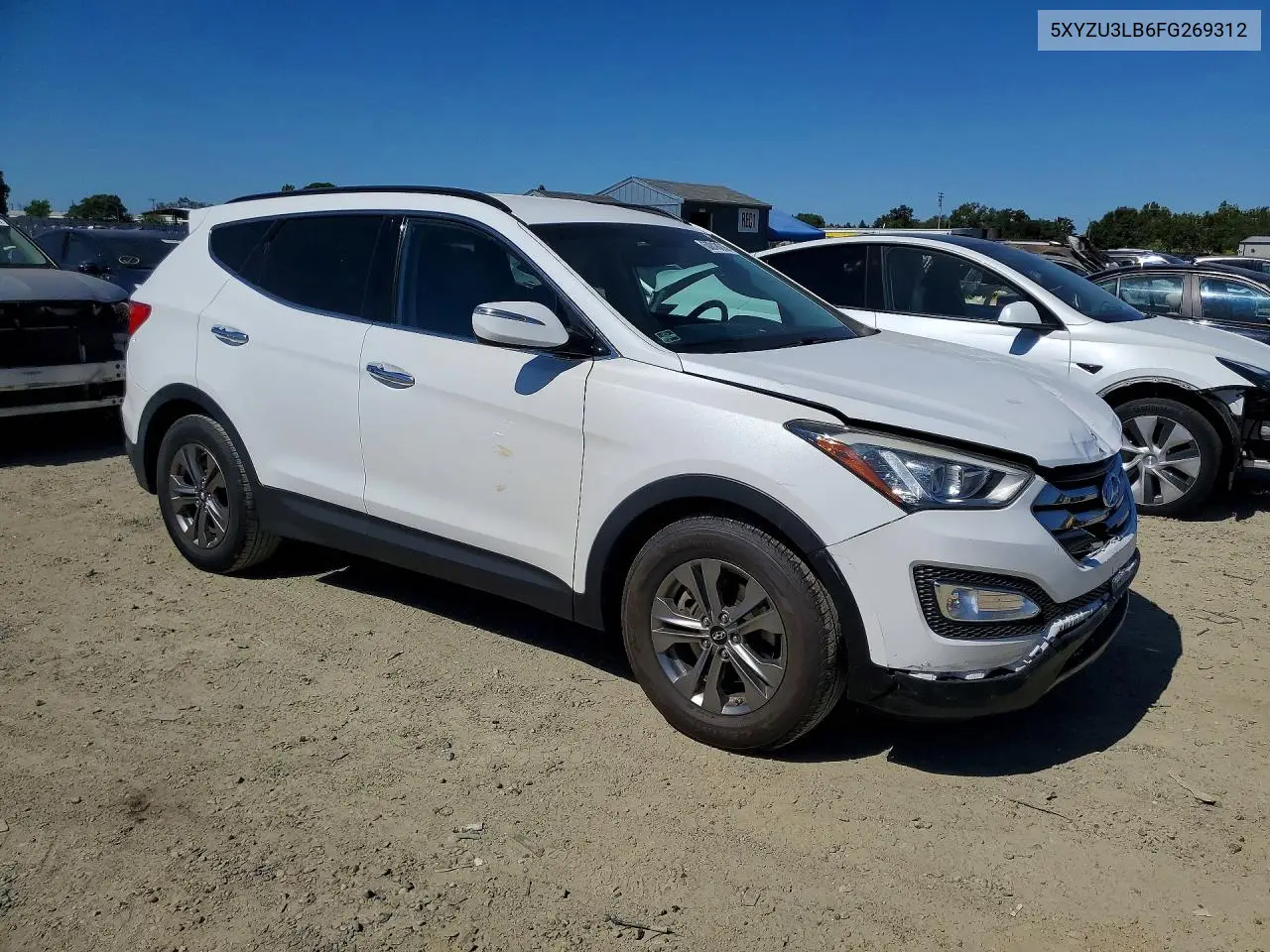 2015 Hyundai Santa Fe Sport 2.4L VIN: 5XYZU3LB6FG269312 Lot: 60818016