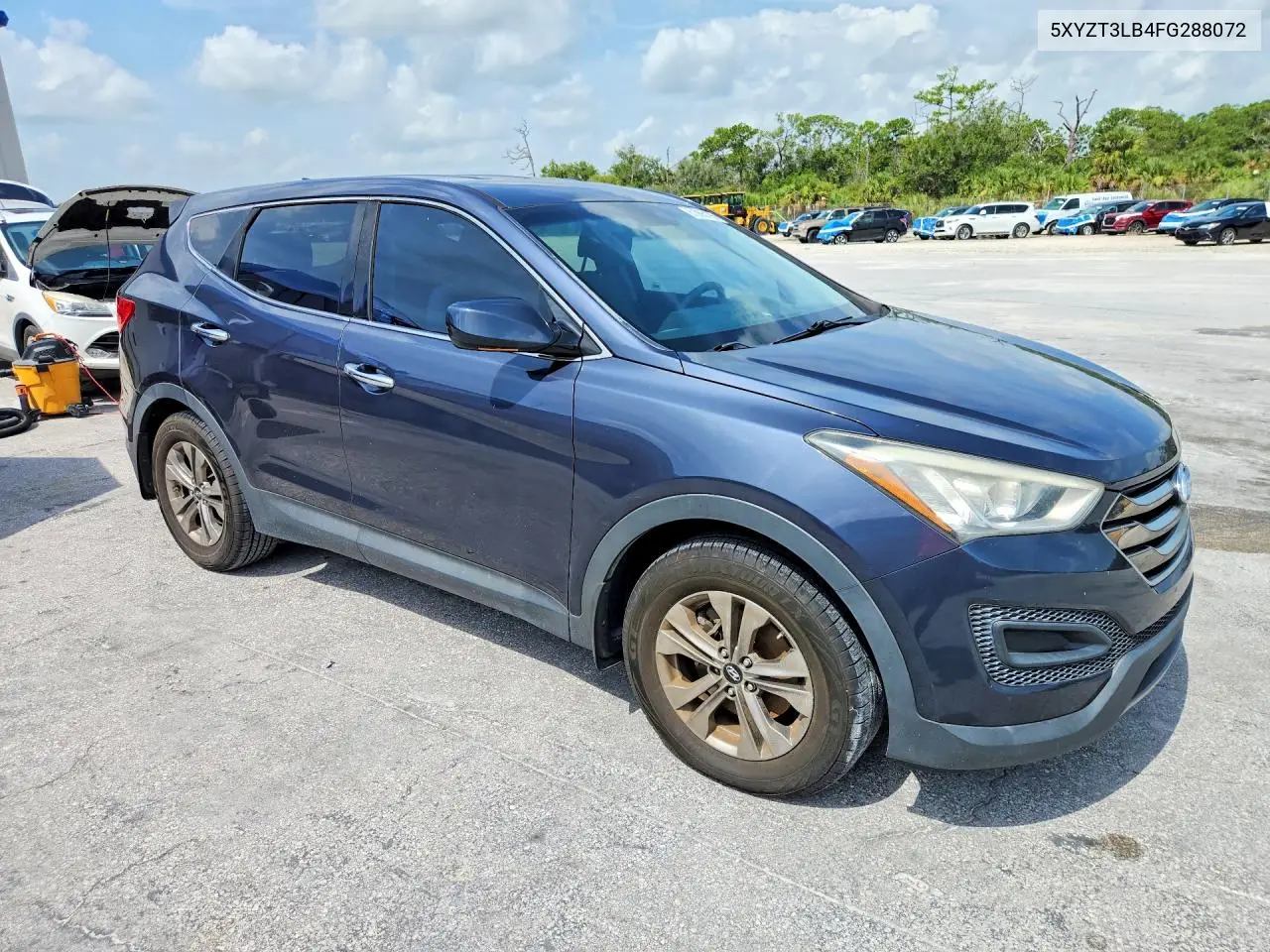 2015 Hyundai Santa Fe Sport 2.4L VIN: 5XYZT3LB4FG288072 Lot: 61065176