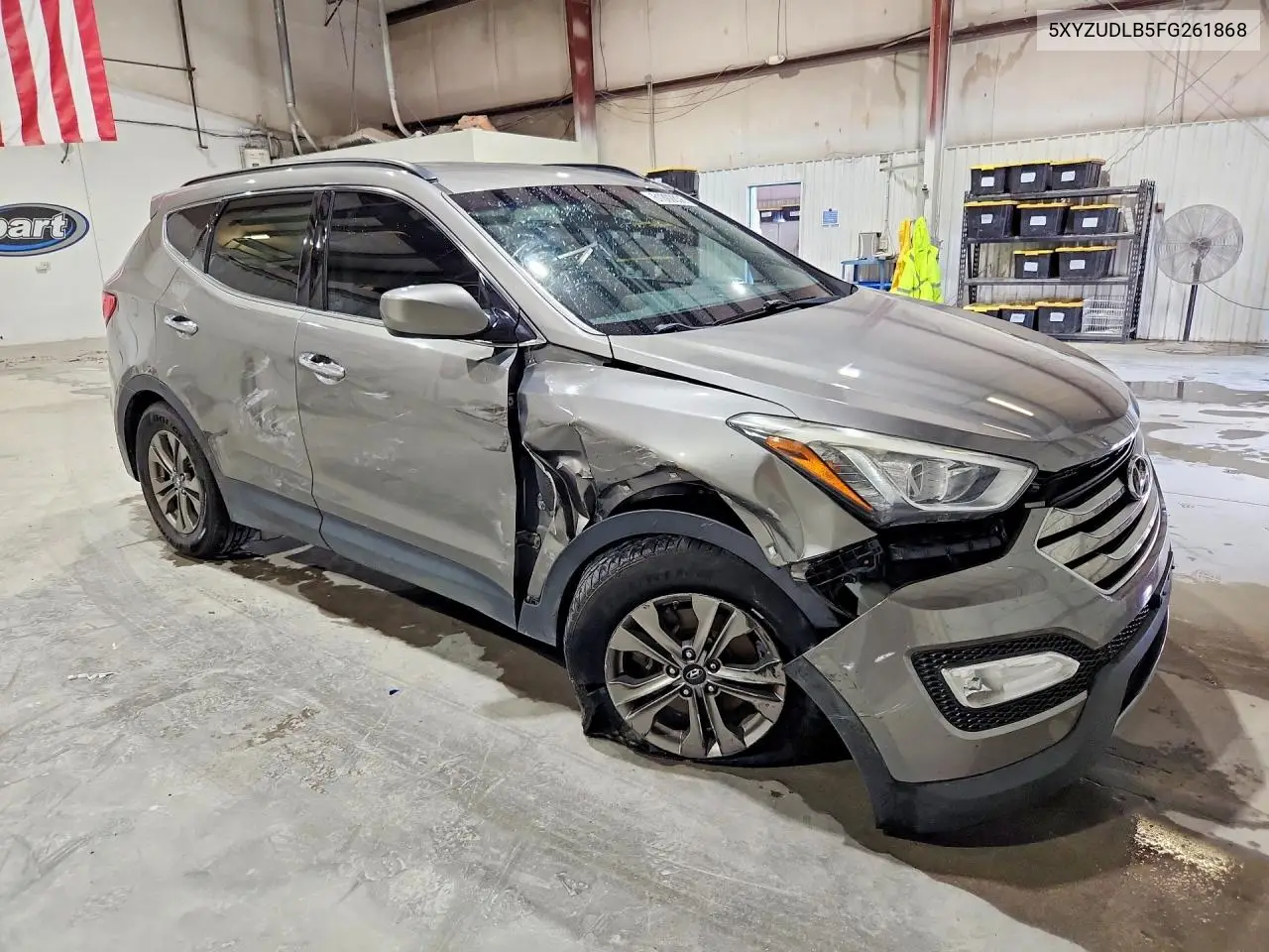 2015 Hyundai Santa Fe Sport 2.4L VIN: 5XYZUDLB5FG261868 Lot: 61302836