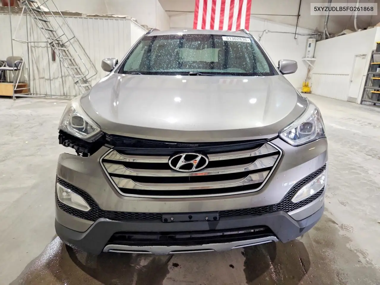 2015 Hyundai Santa Fe Sport 2.4L VIN: 5XYZUDLB5FG261868 Lot: 61302836