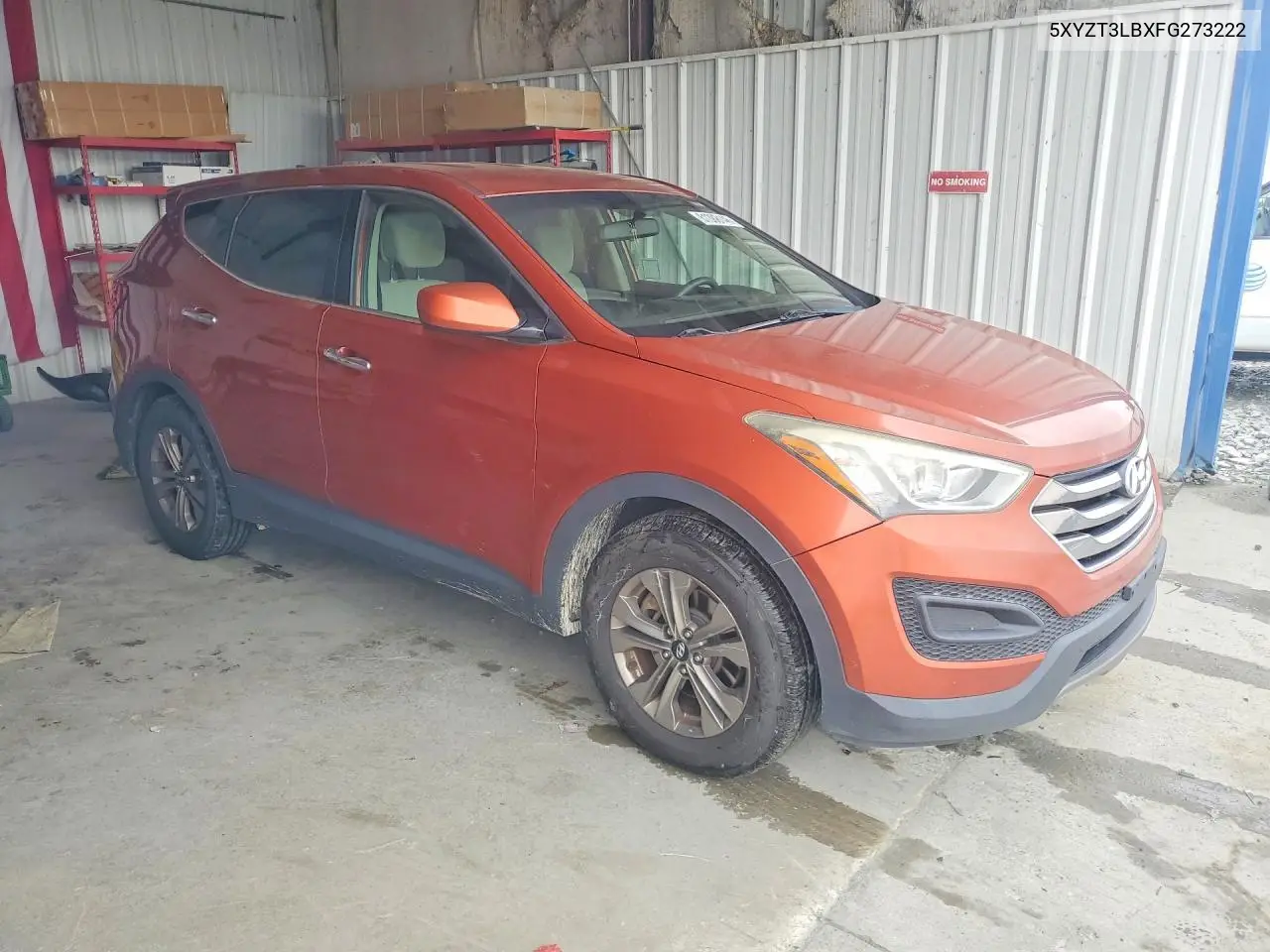 2015 Hyundai Santa Fe Sport 2.4L VIN: 5XYZT3LBXFG273222 Lot: 61388146