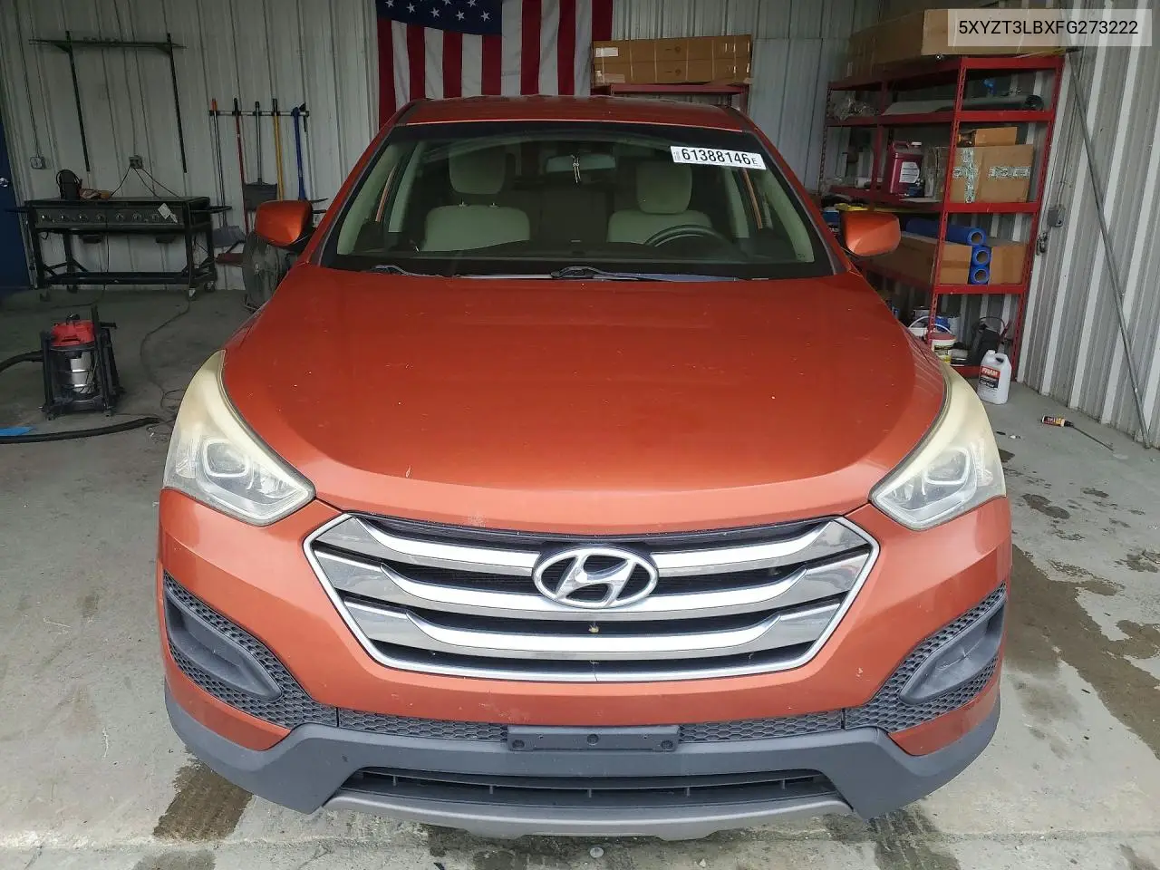 2015 Hyundai Santa Fe Sport 2.4L VIN: 5XYZT3LBXFG273222 Lot: 61388146
