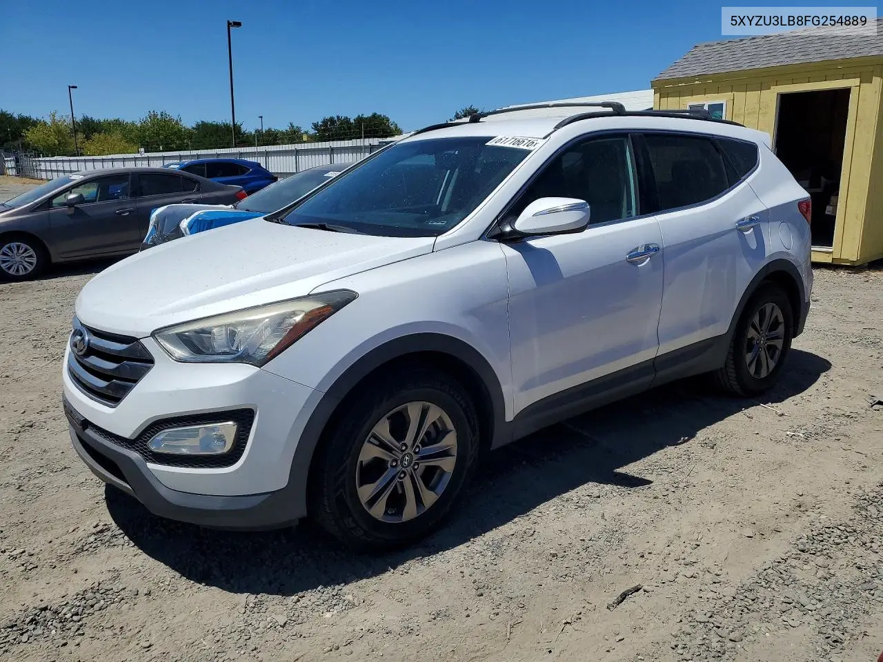 2015 Hyundai Santa Fe Sport 2.4L VIN: 5XYZU3LB8FG254889 Lot: 61716616