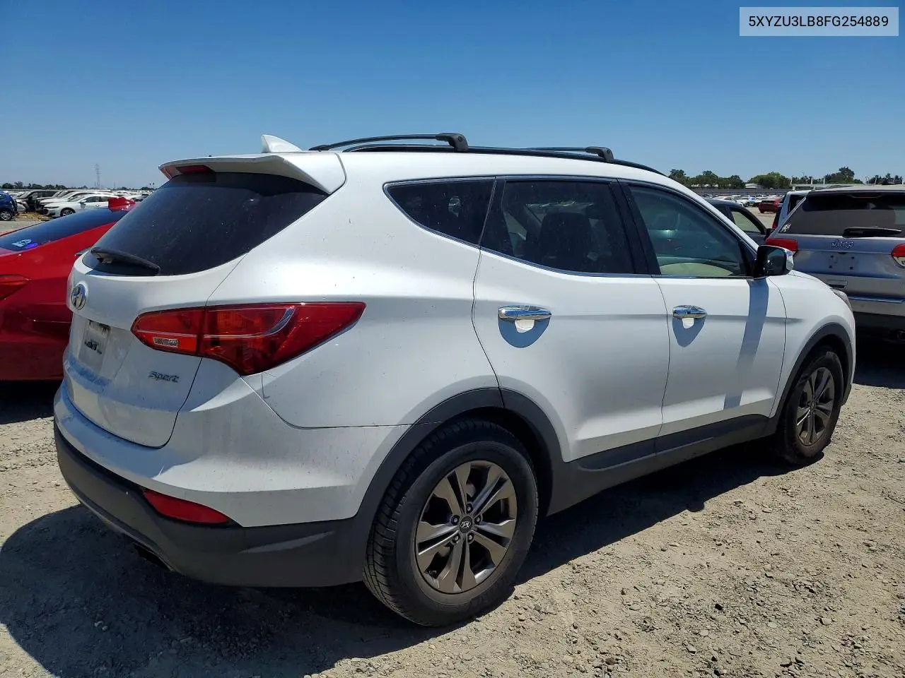 2015 Hyundai Santa Fe Sport 2.4L VIN: 5XYZU3LB8FG254889 Lot: 61716616