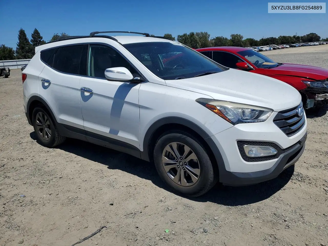 2015 Hyundai Santa Fe Sport 2.4L VIN: 5XYZU3LB8FG254889 Lot: 61716616