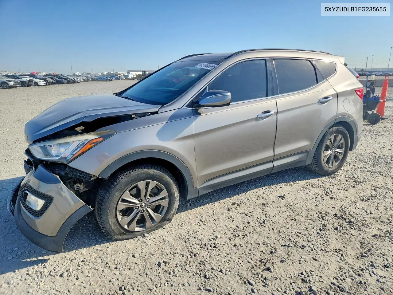2015 Hyundai Santa Fe Sport 2.4L VIN: 5XYZUDLB1FG235655 Lot: 61794466