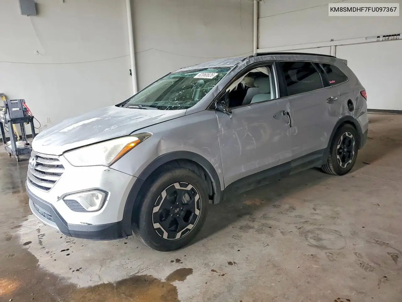 2015 Hyundai Santa Fe Gls VIN: KM8SMDHF7FU097367 Lot: 62060626