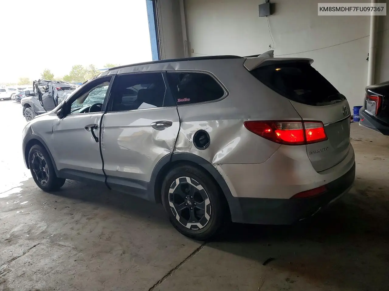 2015 Hyundai Santa Fe Gls VIN: KM8SMDHF7FU097367 Lot: 62060626