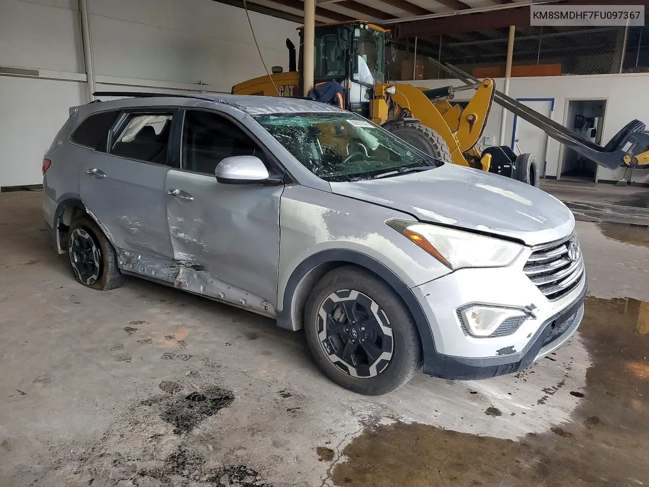 2015 Hyundai Santa Fe Gls VIN: KM8SMDHF7FU097367 Lot: 62060626