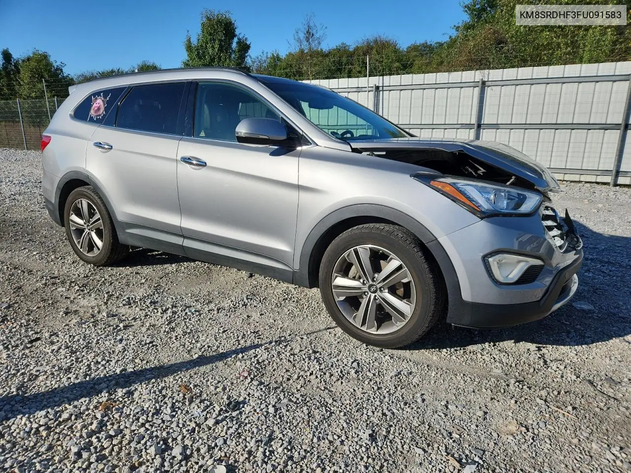 KM8SRDHF3FU091583 2015 Hyundai Santa Fe Limited