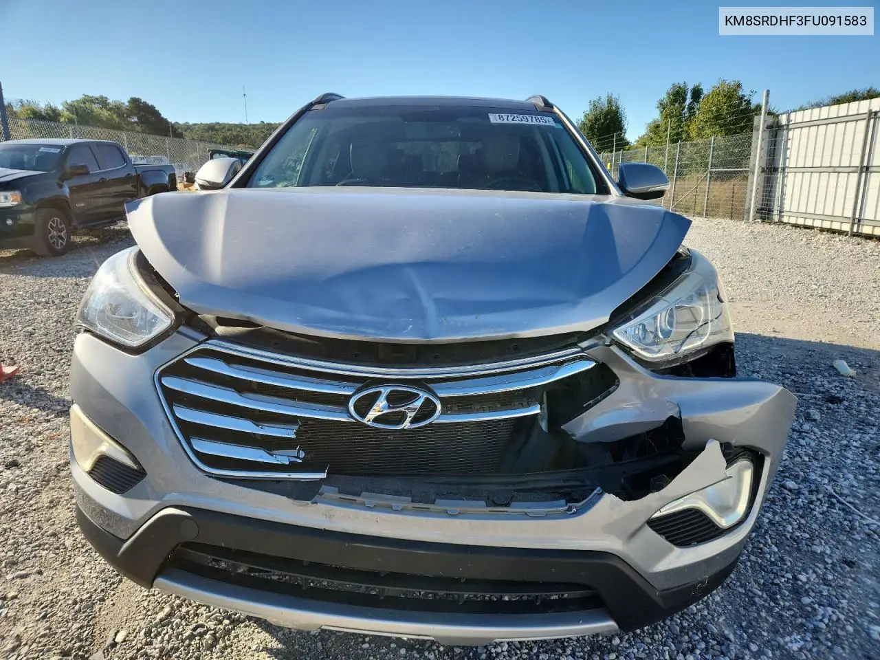 KM8SRDHF3FU091583 2015 Hyundai Santa Fe Limited