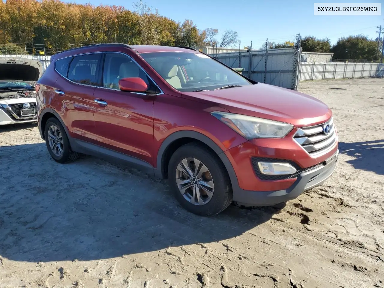 5XYZU3LB9FG269093 2015 Hyundai Santa Fe Sport