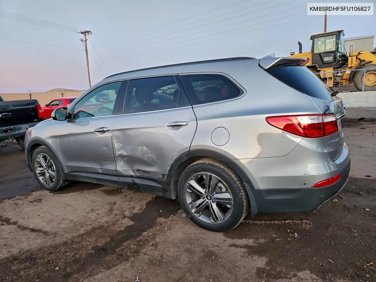 KM8SRDHF5FU106827 2015 Hyundai Santa Fe Gls