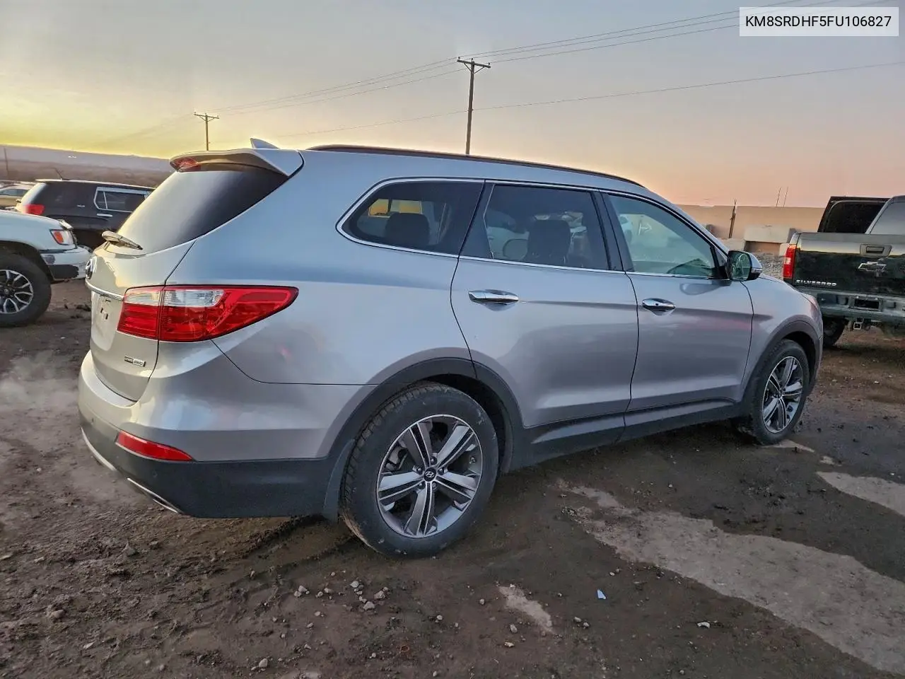 KM8SRDHF5FU106827 2015 Hyundai Santa Fe Gls