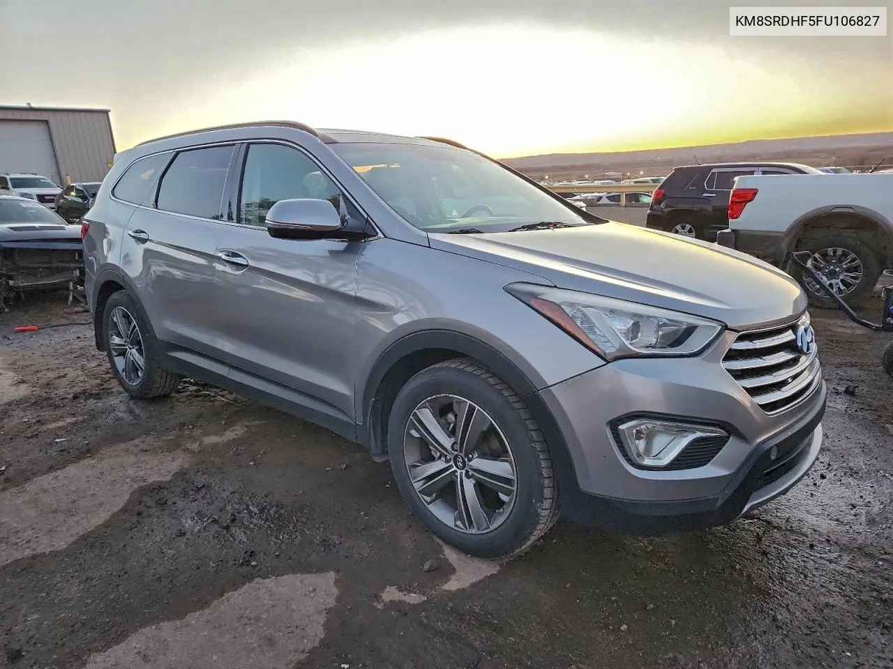 KM8SRDHF5FU106827 2015 Hyundai Santa Fe Gls