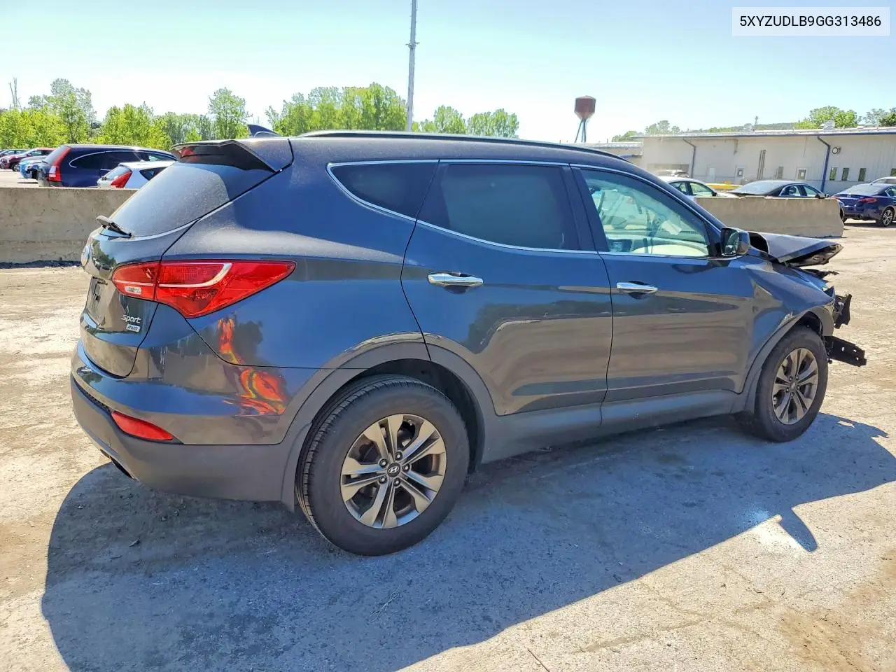 2016 Hyundai Santa Fe Sport 2.4L VIN: 5XYZUDLB9GG313486 Lot: 55912106