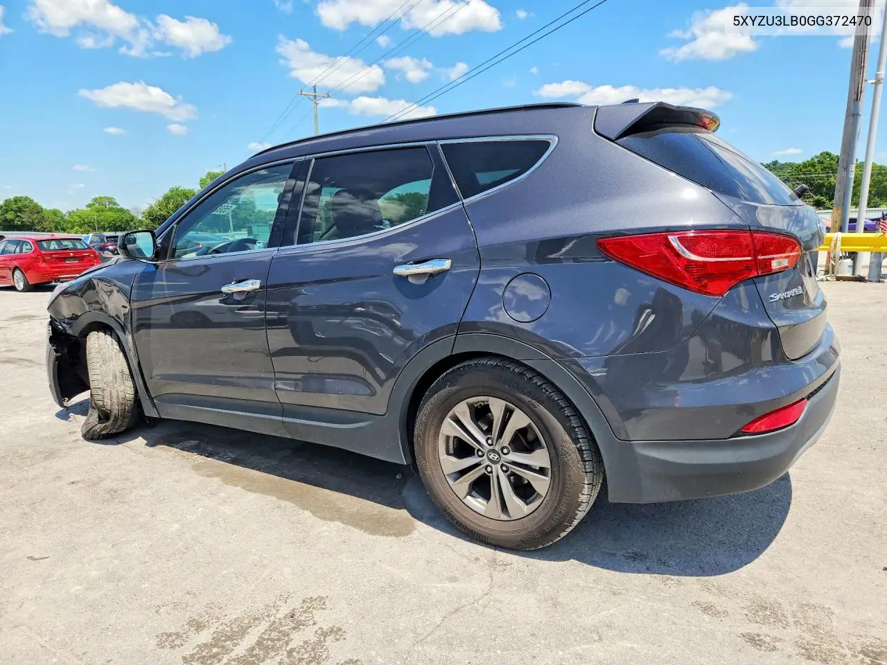 2016 Hyundai Santa Fe Sport 2.4L VIN: 5XYZU3LB0GG372470 Lot: 55926206