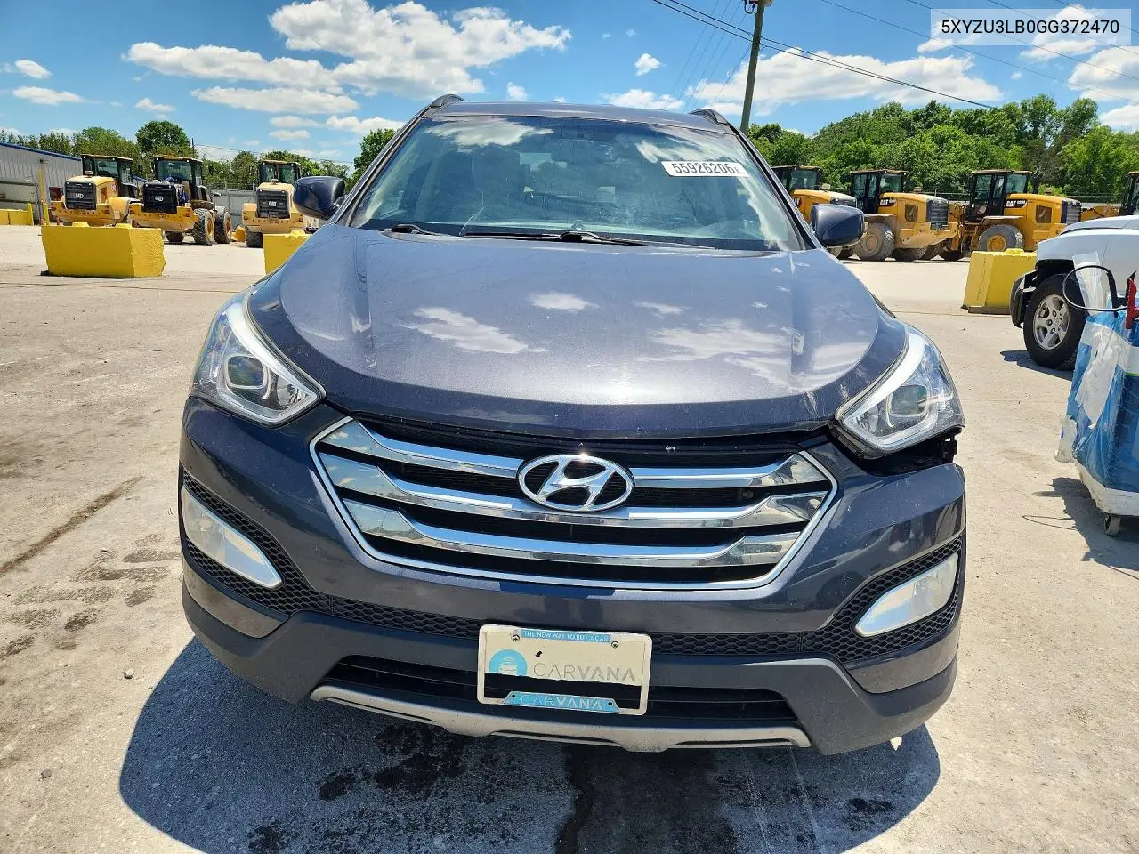 2016 Hyundai Santa Fe Sport 2.4L VIN: 5XYZU3LB0GG372470 Lot: 55926206