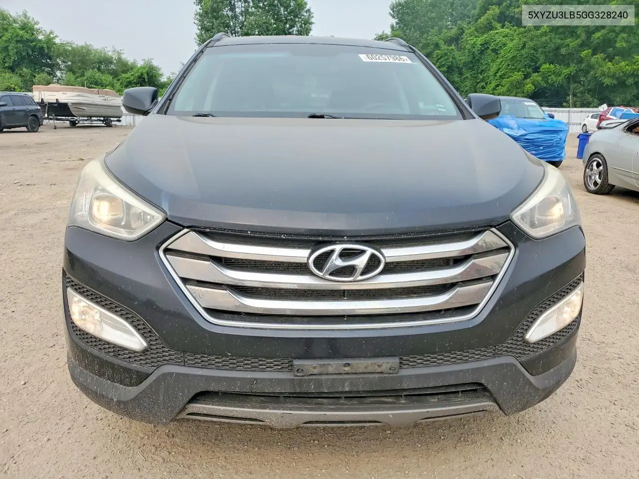 2016 Hyundai Santa Fe Sport 2.4L VIN: 5XYZU3LB5GG328240 Lot: 60257986