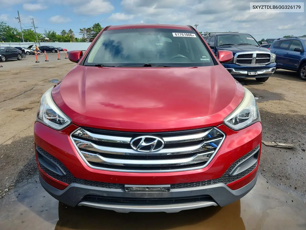 5XYZTDLB6GG326179 2016 Hyundai Santa Fe Sport 2.4L