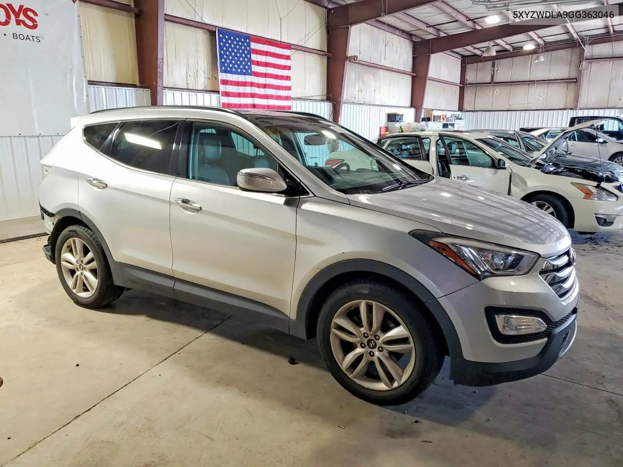 2016 Hyundai Santa Fe Sport 2.0T VIN: 5XYZWDLA9GG363046 Lot: 61896576