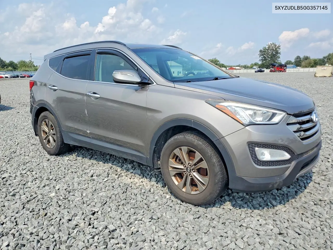 2016 Hyundai Santa Fe Sport 2.4L VIN: 5XYZUDLB5GG357145 Lot: 62085136