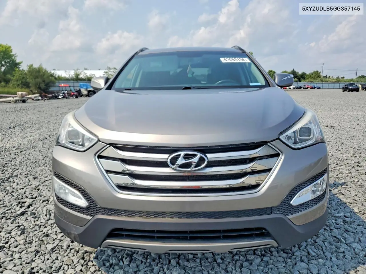 2016 Hyundai Santa Fe Sport 2.4L VIN: 5XYZUDLB5GG357145 Lot: 62085136
