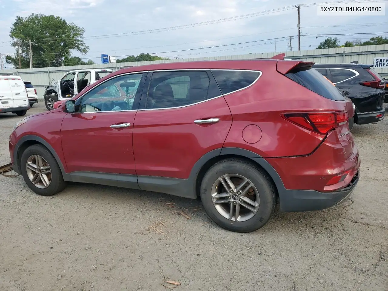 5XYZTDLB4HG440800 2017 Hyundai Santa Fe Sport