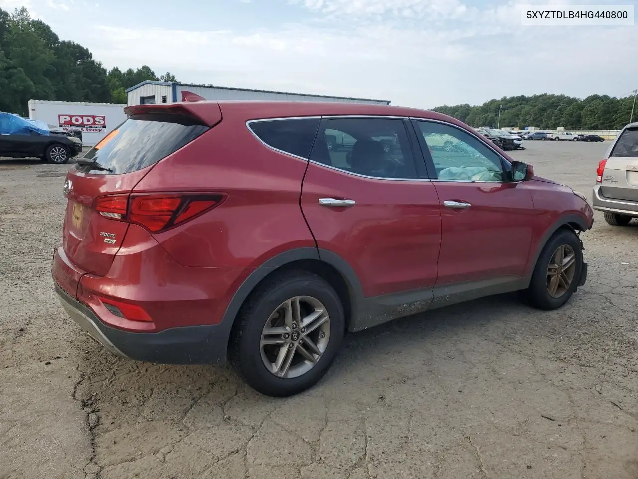 5XYZTDLB4HG440800 2017 Hyundai Santa Fe Sport