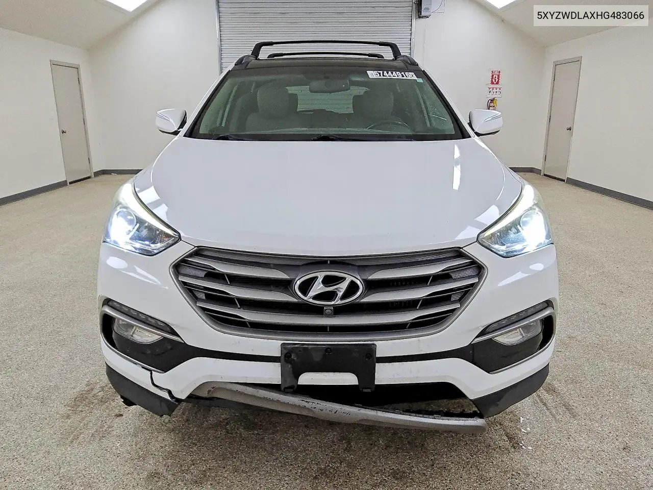 2017 Hyundai Santa Fe Sport 2.0T Ultimate VIN: 5XYZWDLAXHG483066 Lot: 57444916